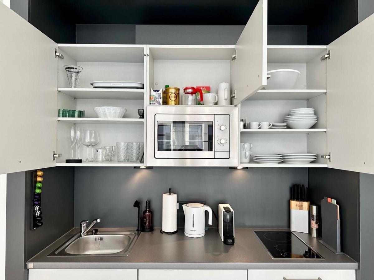 Meos 2 -zentrum-hofblick-gym-netflix Apartment Leipzig